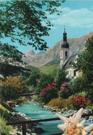 Ramsau mit Reiteralpe - ca. 1975 Ramsau mit Reiteralpe - ca. 1975