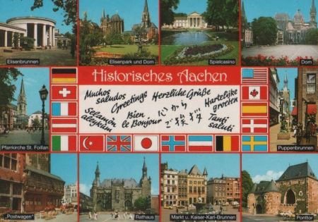 Aachen - u.a. Elisenpark und Dom - 1992 Aachen - u.a. Elisenpark und Dom - 1992
