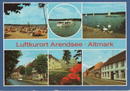 Arendsee - u.a. Badestrand - ca. 1985 Arendsee - u.a. Badestrand - ca. 1985