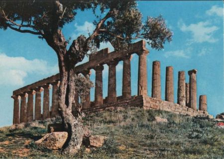 Italien - Agrigento - Tempel der Juno und Lucina - ca. 1985 Italien - Agrigento - Tempel der Juno und Lucina - ca. 1985