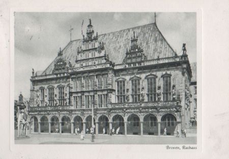 Bremen - Rathaus - 1957 Bremen - Rathaus - 1957