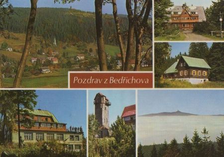 Tschechien - Bedrichovka - mit 6 Bildern - ca. 1975 Tschechien - Bedrichovka - mit 6 Bildern - ca. 1975