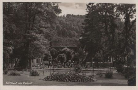 Karlsbad - Im Posthof - ca. 1955 Karlsbad - Im Posthof - ca. 1955