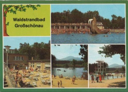 Großschönau - Waldstrandbad - 1983 Großschönau - Waldstrandbad - 1983