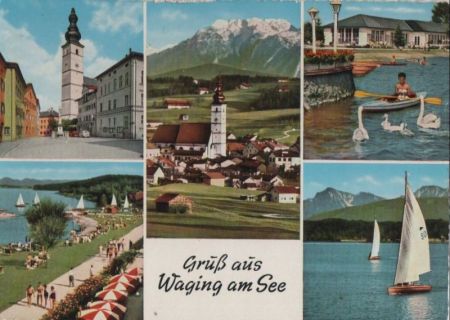 Waging - u.a. Strandpromenade - ca. 1975 Waging - u.a. Strandpromenade - ca. 1975