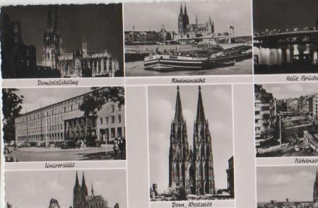 Köln u.a. Hohenzollernring - 1961 Köln u.a. Hohenzollernring - 1961