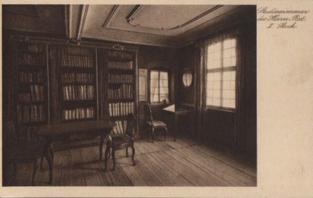 Frankfurt Main - Goethemuseum, Studierzimmer - ca. 1950 Frankfurt Main - Goethemuseum, Studierzimmer - ca. 1950