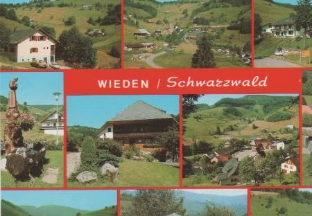 Wieden/Schwarzwald - ca. 1980 Wieden/Schwarzwald - ca. 1980