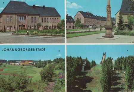 Johanngeorgenstadt - u.a. Kulturhaus Karl Marx - 1977 Johanngeorgenstadt - u.a. Kulturhaus Karl Marx - 1977