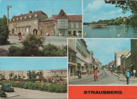 Strausberg - u.a. Am Straussee - 1980 Strausberg - u.a. Am Straussee - 1980