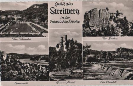 Wiesenttal, Streitberg - u.a. Streitburg - ca. 1960 Wiesenttal, Streitberg - u.a. Streitburg - ca. 1960