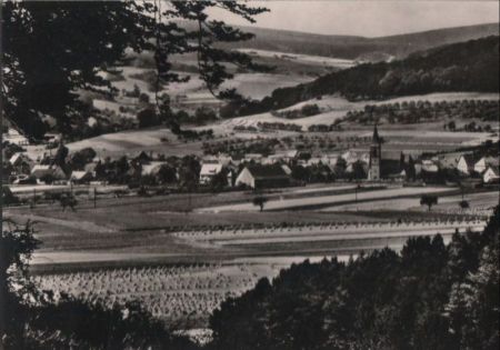 Bad Driburg-Alhausen - Dörfchen - ca. 1960 Bad Driburg-Alhausen - Dörfchen - ca. 1960