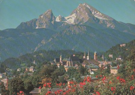 Berchtesgaden - mit Watzmann - ca. 1975 Berchtesgaden - mit Watzmann - ca. 1975