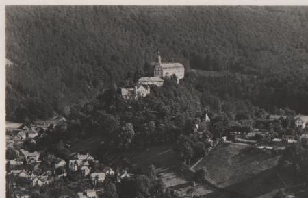Schwarzburg v. Trippstein gesehen - 1938 Schwarzburg v. Trippstein gesehen - 1938