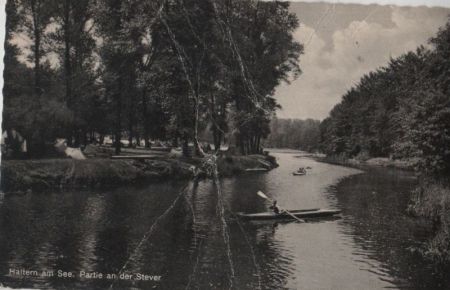 Haltern - Partie an der Stever - 1959 Haltern - Partie an der Stever - 1959