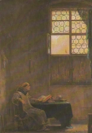 Carl Spitzweg - Mönch im Studierzimmer - 2004 Carl Spitzweg - Mönch im Studierzimmer - 2004