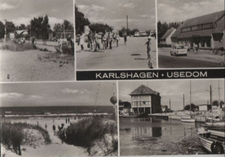 Karlshagen - u.a. Konsum-Landwarenhaus - 1974 Karlshagen - u.a. Konsum-Landwarenhaus - 1974