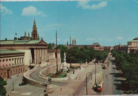 Österreich - Wien - Ringstraße - ca. 1980 Österreich - Wien - Ringstraße - ca. 1980
