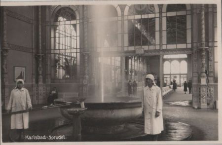 Karlsbad - Sprudel - ca. 1940 Karlsbad - Sprudel - ca. 1940