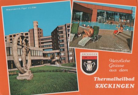 Bad Säckingen - Mineral-Heilbad - ca. 1980 Bad Säckingen - Mineral-Heilbad - ca. 1980