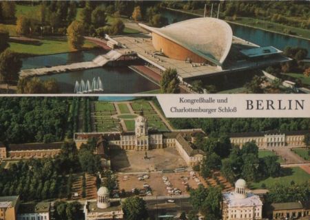 Berlin, Westteil - u.a. Kongreßhalle - 1974 Berlin, Westteil - u.a. Kongreßhalle - 1974