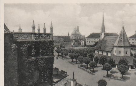 Altötting - Kapellplatz - 1953 Altötting - Kapellplatz - 1953