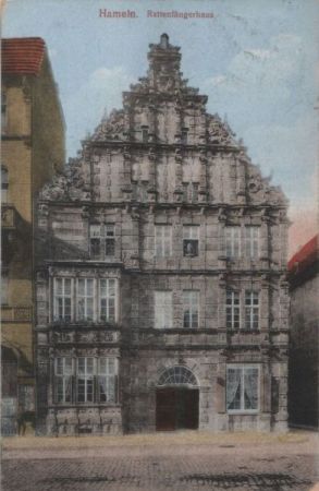 Hameln - Rattenfängerhaus - 1925 Hameln - Rattenfängerhaus - 1925