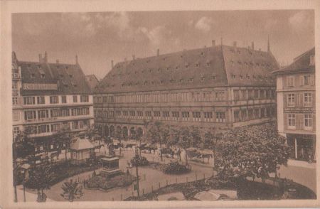 Straßburg - Gutenbergplatz - ca. 1935 Straßburg - Gutenbergplatz - ca. 1935