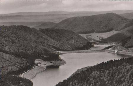 Braunlage - Odertalsperre bei Bad Lauterberg - ca. 1955 Braunlage - Odertalsperre bei Bad Lauterberg - ca. 1955