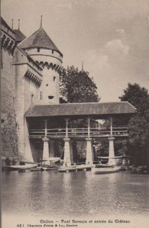 Schweiz - Chillon - Pont Bernois - ca. 1950 Schweiz - Chillon - Pont Bernois - ca. 1950