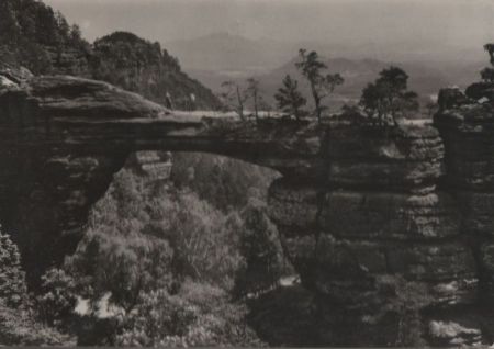 Tschechien - Böhmische Schweiz - Prebischtor - 1966 Tschechien - Böhmische Schweiz - Prebischtor - 1966