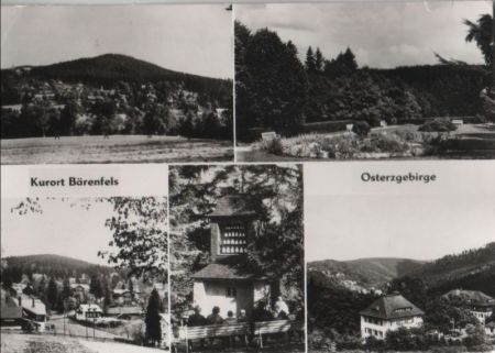 Altenberg-Bärenfels - mit 5 Bildern - 1977 Altenberg-Bärenfels - mit 5 Bildern - 1977