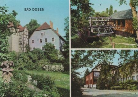 Bad Düben - u.a. Schiff-Mühle - 1973 Bad Düben - u.a. Schiff-Mühle - 1973