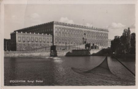 Schweden - Stockholm - Kungl. Sluttet - 1959 Schweden - Stockholm - Kungl. Sluttet - 1959