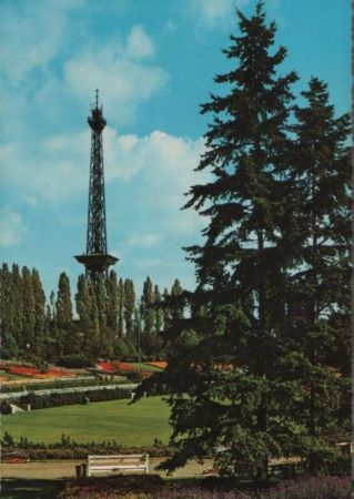 Berlin-Westend, Funkturm - mit Sommergarten - ca. 1975 Berlin-Westend, Funkturm - mit Sommergarten - ca. 1975