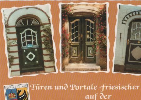 Wyk - Türen und Portale auf Föhr - ca. 1975 Wyk - Türen und Portale auf Föhr - ca. 1975