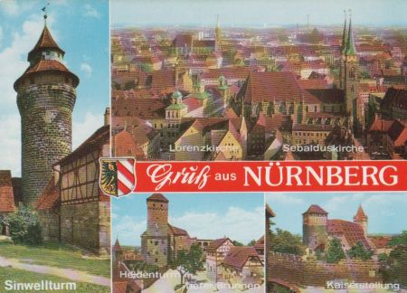 Nürnberg - u.a. Sebalduskirche - ca. 1985 Nürnberg - u.a. Sebalduskirche - ca. 1985