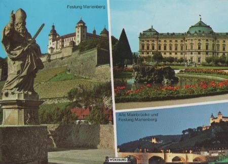 Würzburg u.a. Residenz - ca. 1985 Würzburg u.a. Residenz - ca. 1985