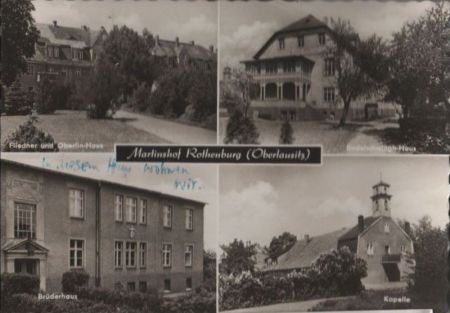 Rothenburg - u.a. Fliedner und Oberlin-Haus - 1966 Rothenburg - u.a. Fliedner und Oberlin-Haus - 1966