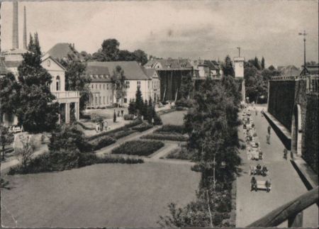 Bad Salzuflen - Rosengarten - ca. 1960 Bad Salzuflen - Rosengarten - ca. 1960