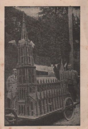 Ulm - Münster als Modell - ca. 1950 Ulm - Münster als Modell - ca. 1950