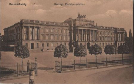 Braunschweig - Herzogl. Residenzschloss - ca. 1935 Braunschweig - Herzogl. Residenzschloss - ca. 1935
