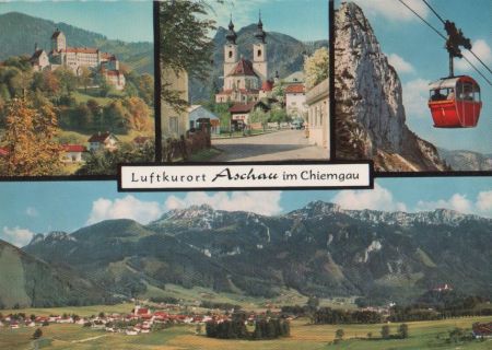Aschau - u.a. Seilbahn - 1969 Aschau - u.a. Seilbahn - 1969
