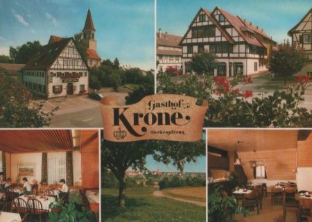 Deckenpfronn - Gasthof Krone - ca. 1980 Deckenpfronn - Gasthof Krone - ca. 1980