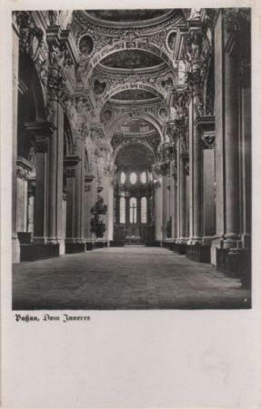 Passau - Dom, Inneres - ca. 1955 Passau - Dom, Inneres - ca. 1955