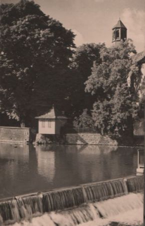 Erfurt - An der Schlösserbrücke - 1960 Erfurt - An der Schlösserbrücke - 1960