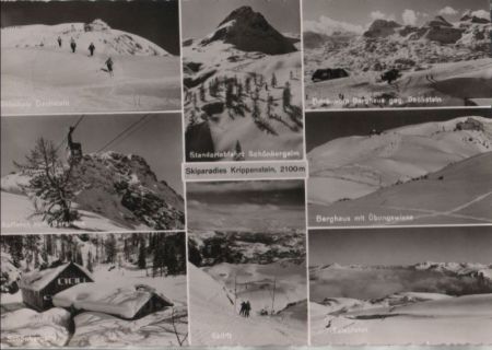 Österreich - Krippenstein - Skiparadies - 1964 Österreich - Krippenstein - Skiparadies - 1964