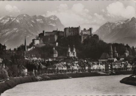 Österreich - Salzburg - gegen den Paß Lueg - 1965 Österreich - Salzburg - gegen den Paß Lueg - 1965