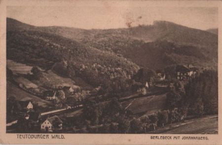 Detmold-Berlebeck - mit Johannaberg - ca. 1935 Detmold-Berlebeck - mit Johannaberg - ca. 1935