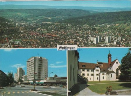 Schweiz - Wettingen - 3 Teilbilder - 1988 Schweiz - Wettingen - 3 Teilbilder - 1988